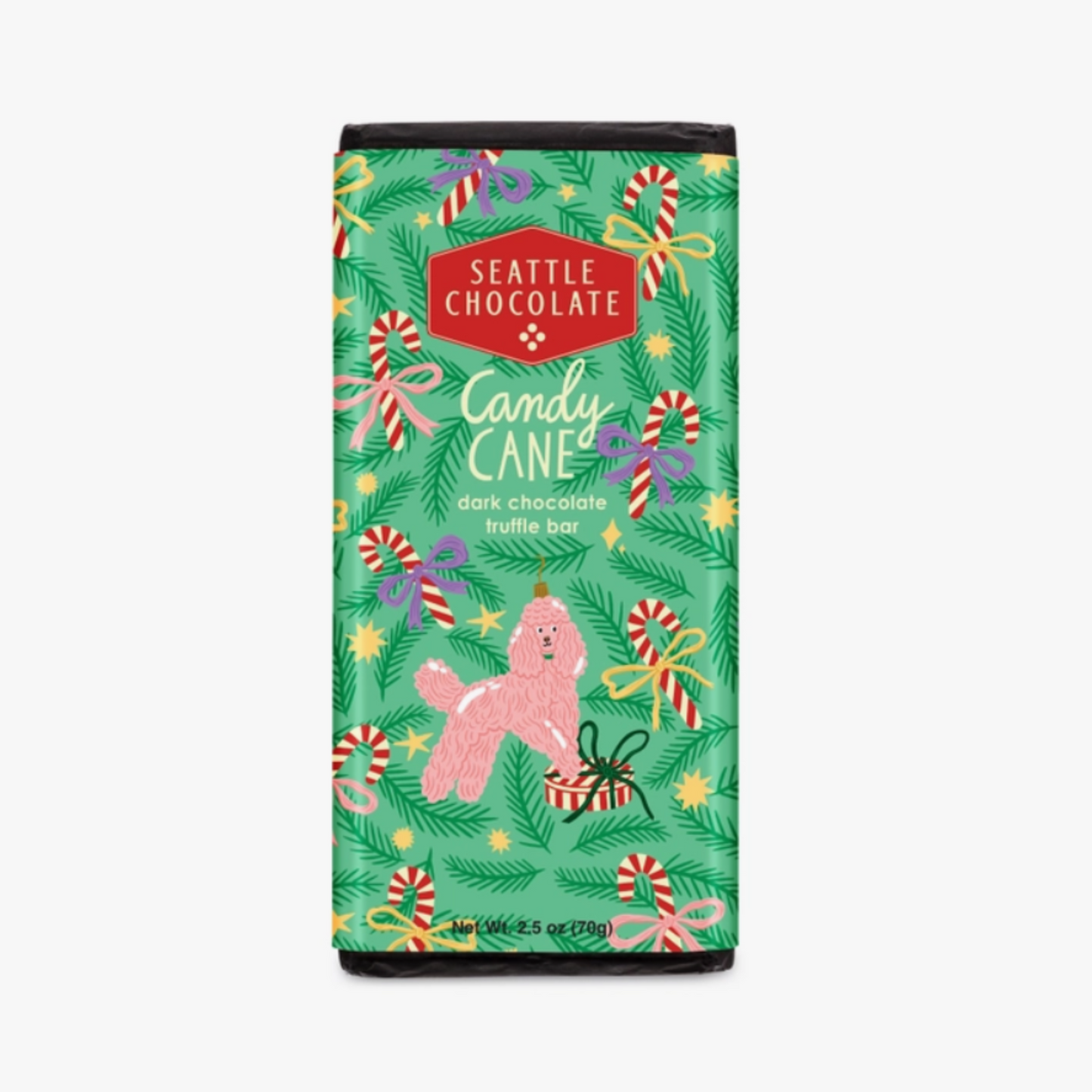 Candy Cane Truffle Bar
