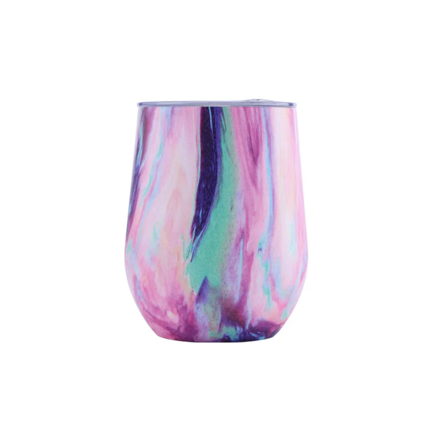 12oz Wine Tumbler - Rainbow