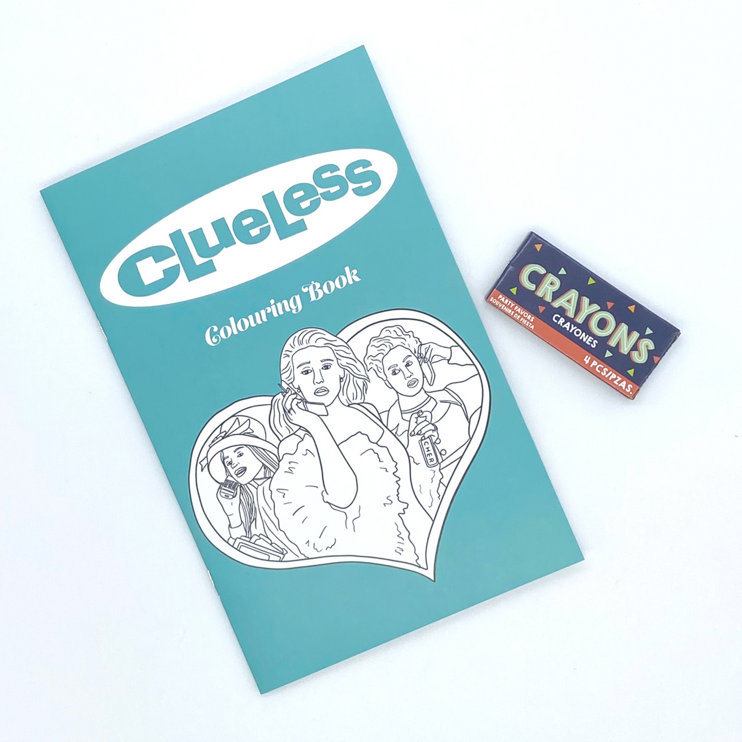 Clueless Colouring Book