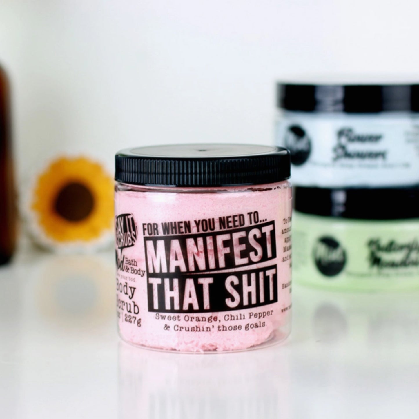 Manifest That Shit Sugar Scrub - Salty Box Co.
